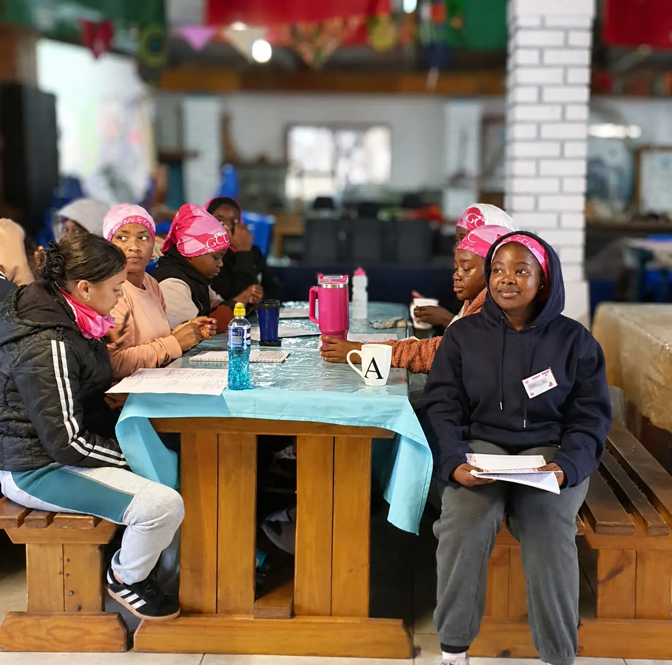 Girls on Fire participants during the Becoming Camp