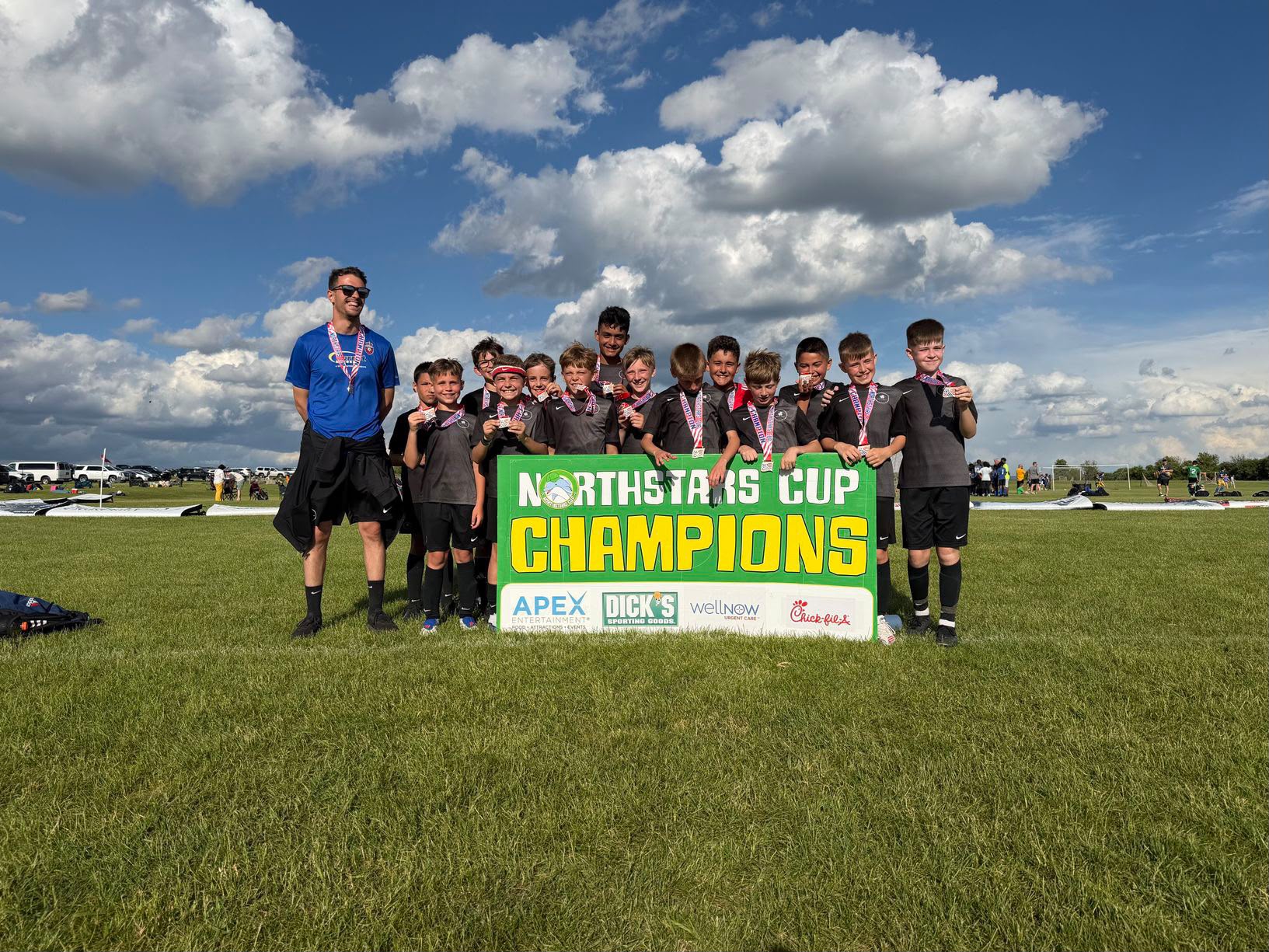 Salt City SKLZ Academy championship team
