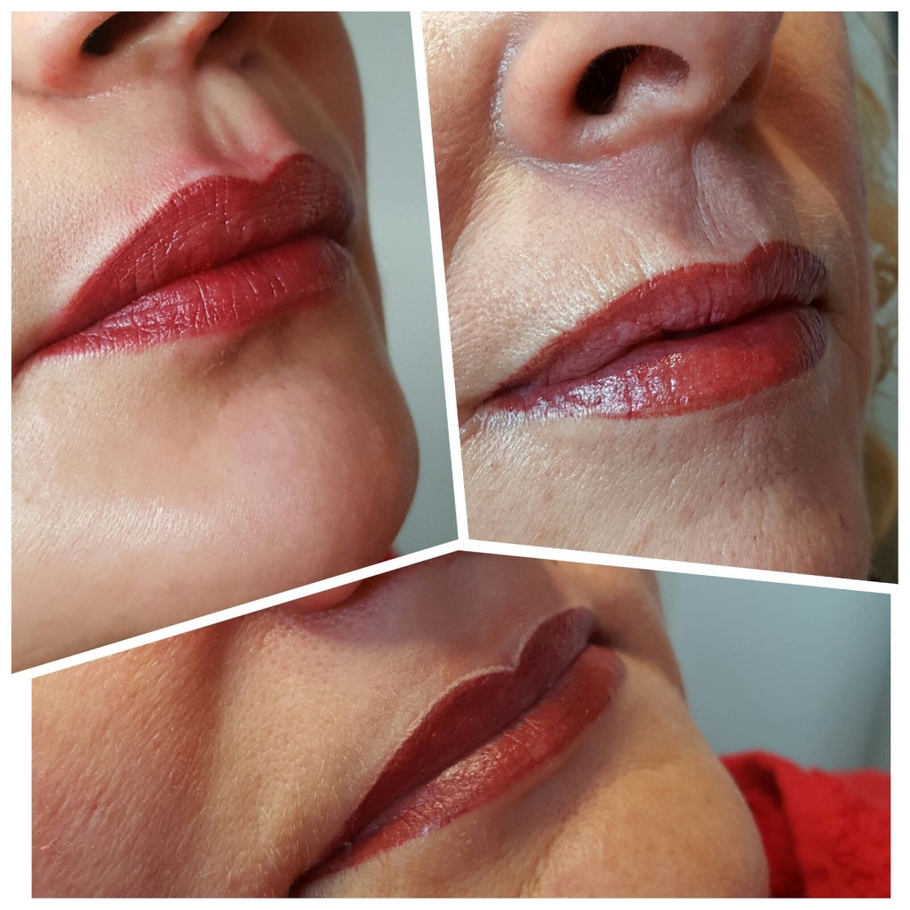 Vorher Nachher Permanent Make Up Lippen Saarland