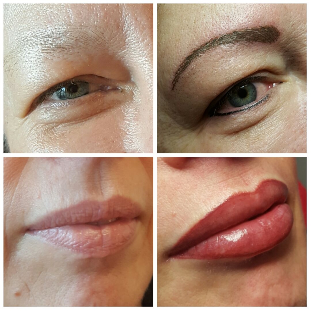 Augen Permanent Make Up mit Lidstrich  und LippenpigmentierungSaarland