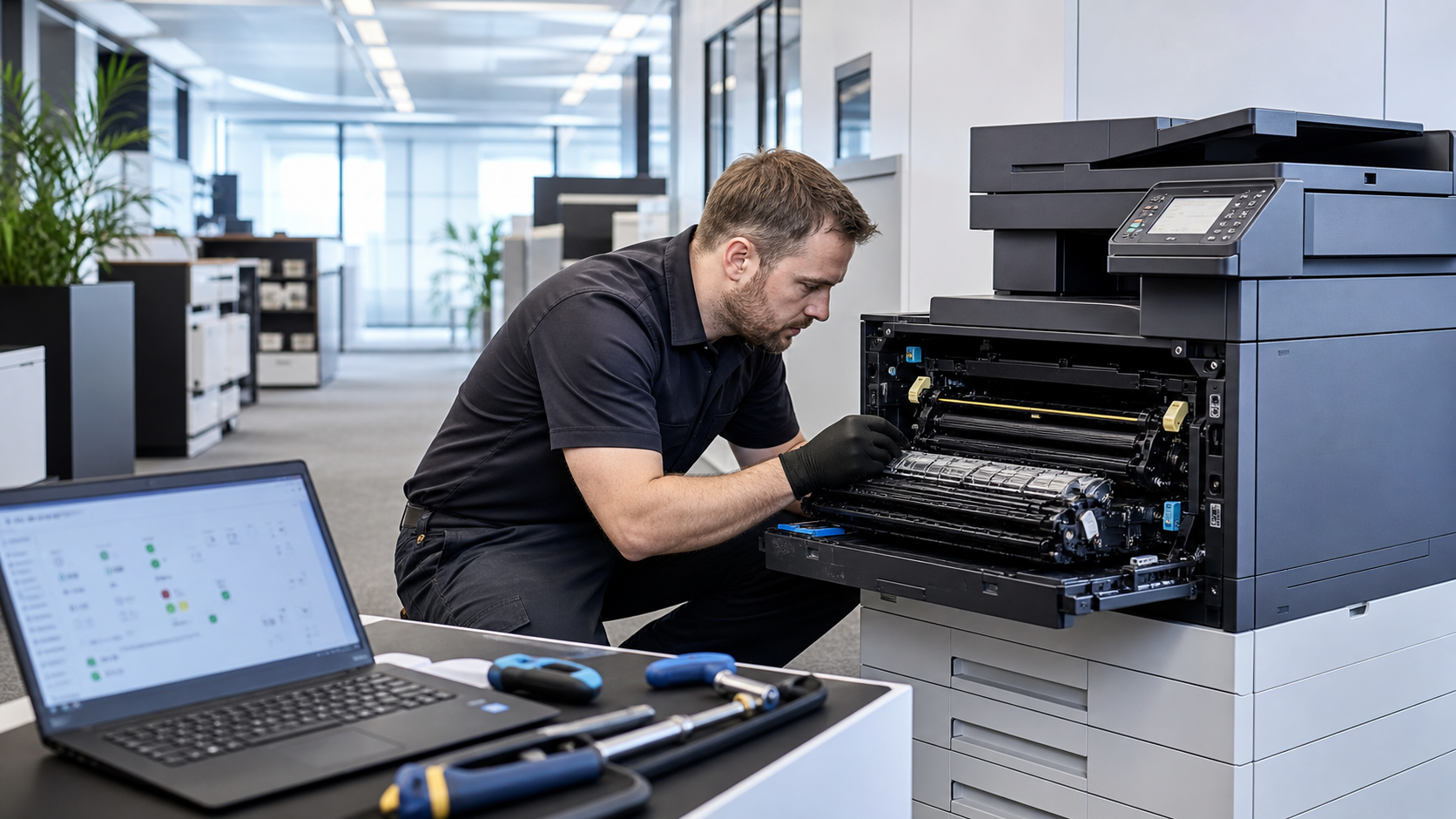 Lexmark Drucker Reparatur in einer Unternehmensumgebung