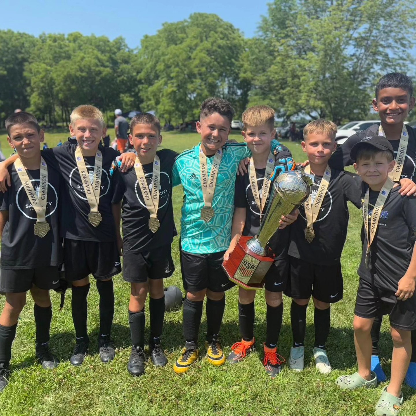 Salt City SKLZ Academy tournament champions