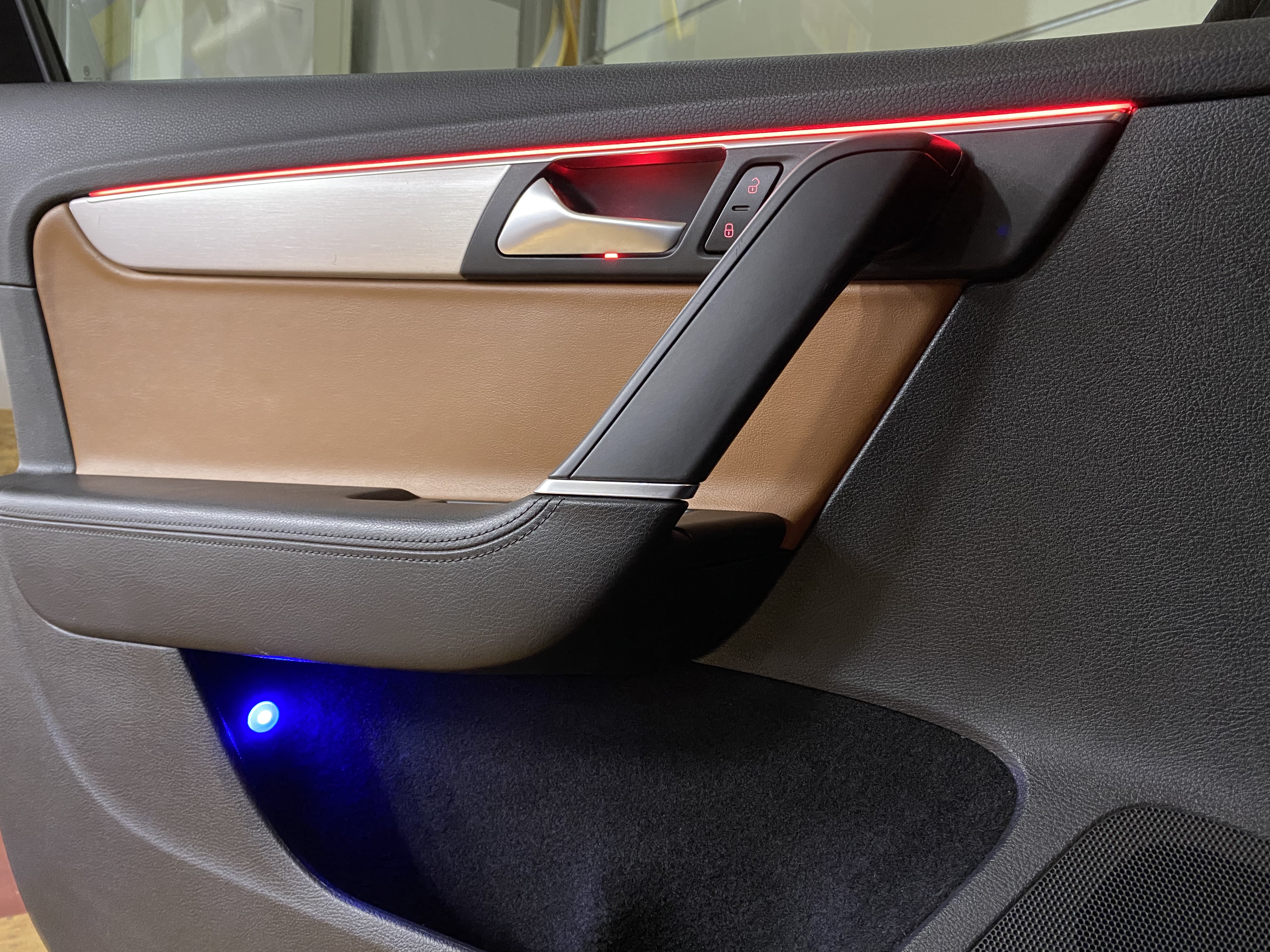 Ambientebeleuchtung an der Tür im BMW