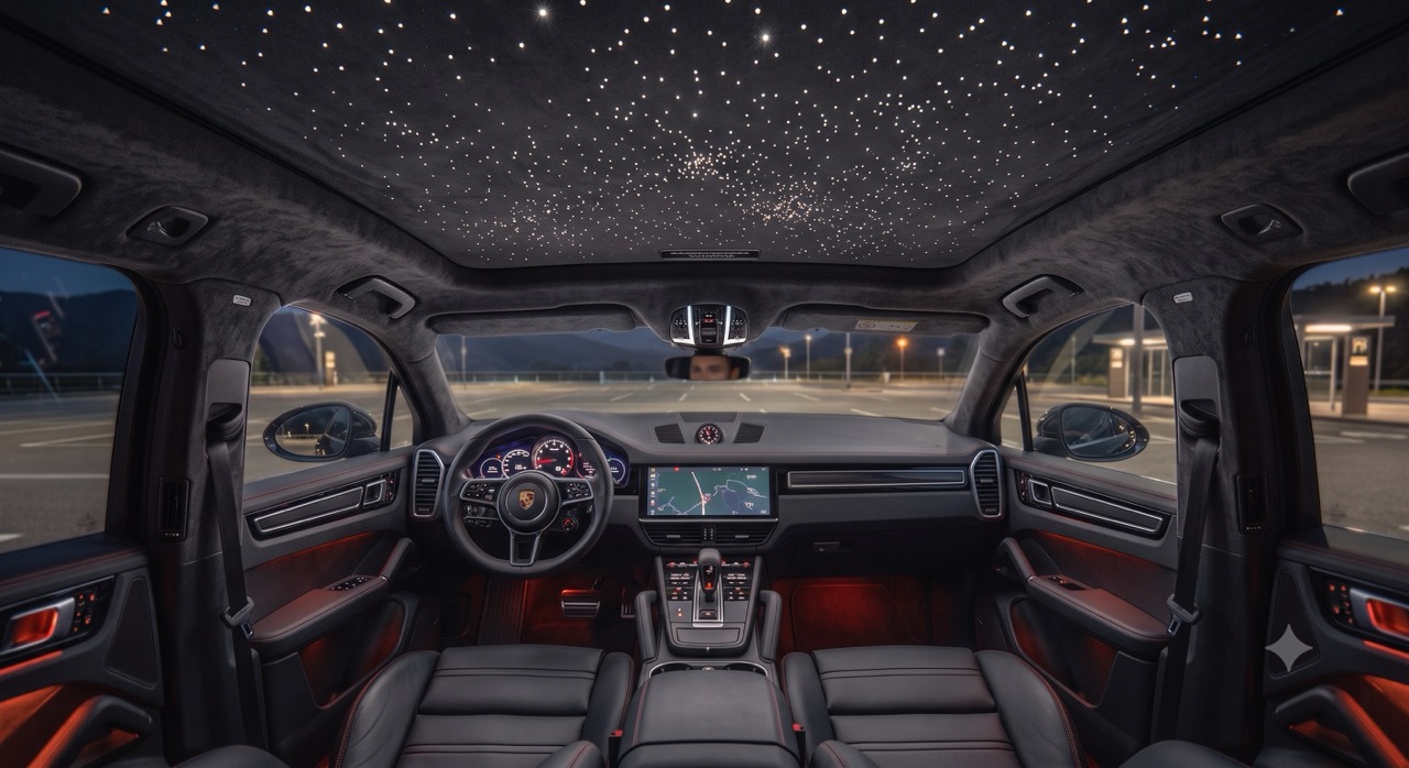 Porsche Cayenne mit Dachhimmel