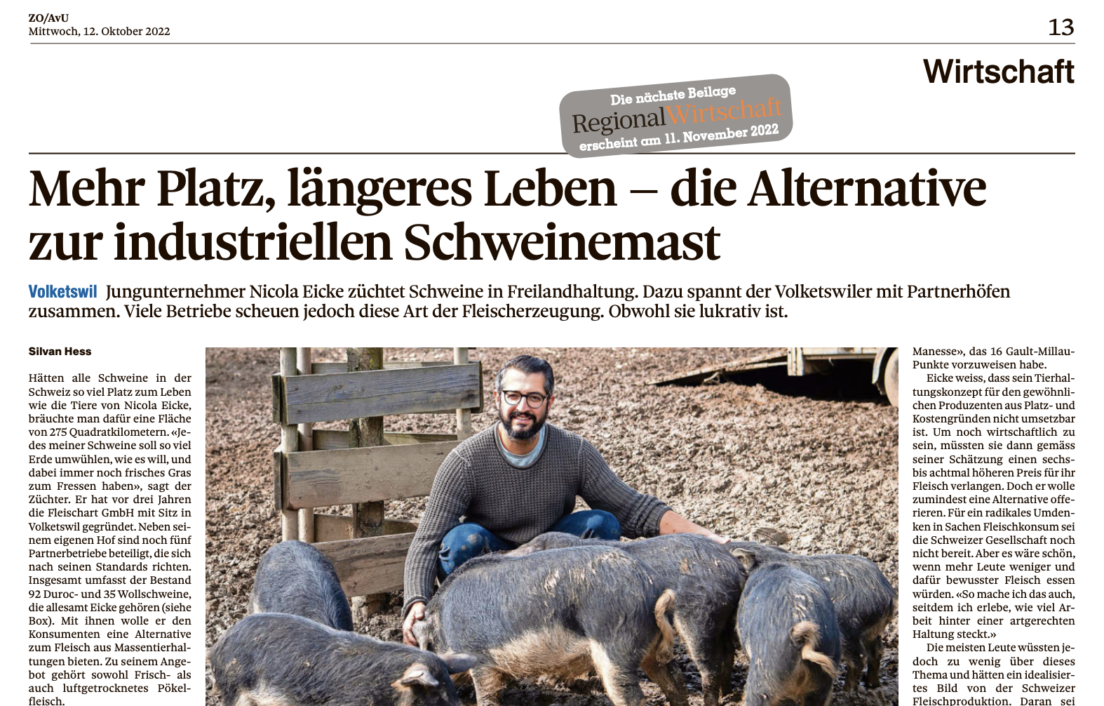 Vorschau Schweinemast