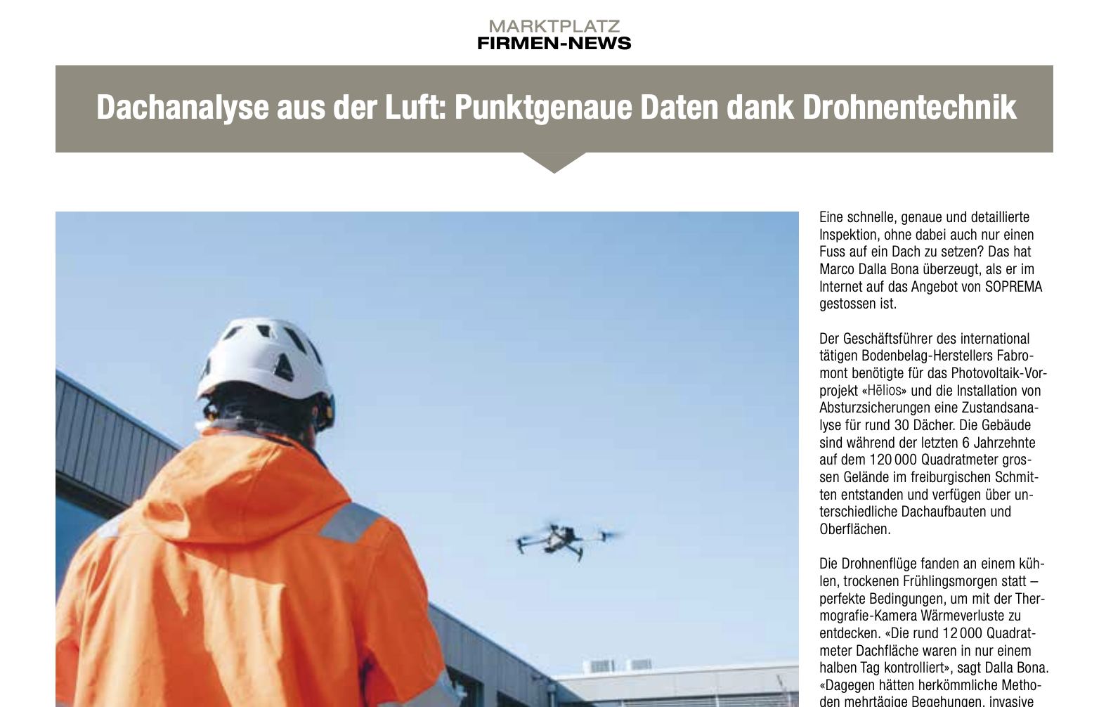 Vorschau Drohnenanalyse