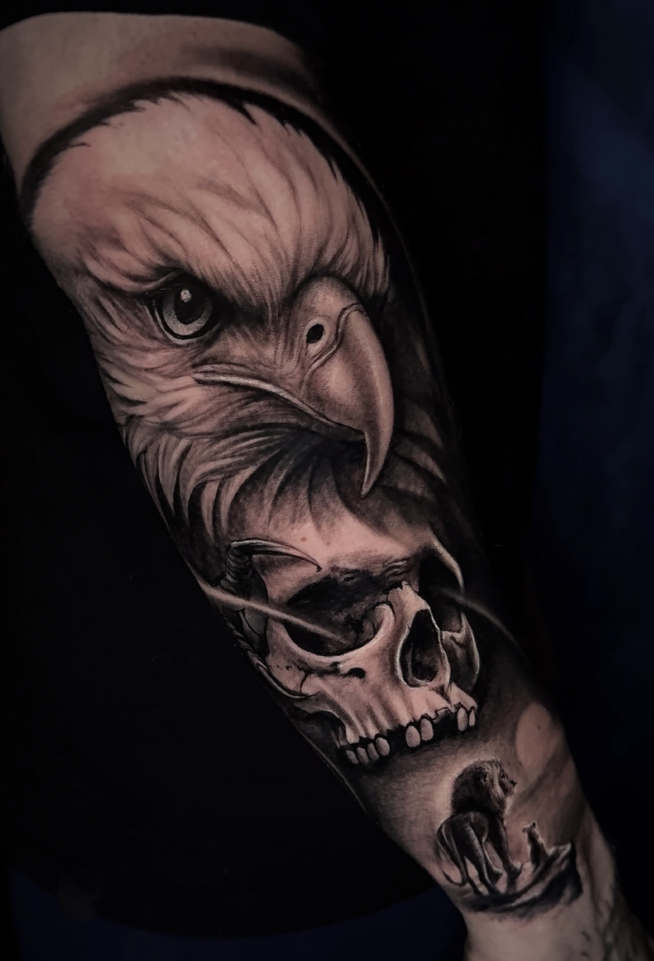 Cover-up Tattoo bei BLACKLINE STUDIOS