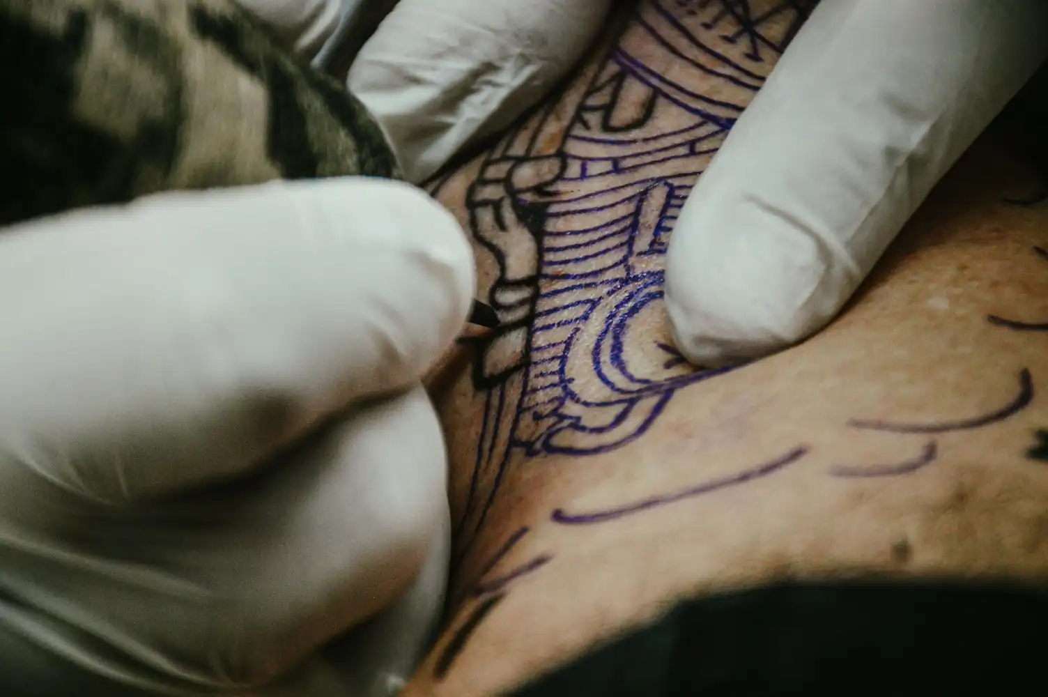Polynesisches Tattoo bei BLACKLINE STUDIOS