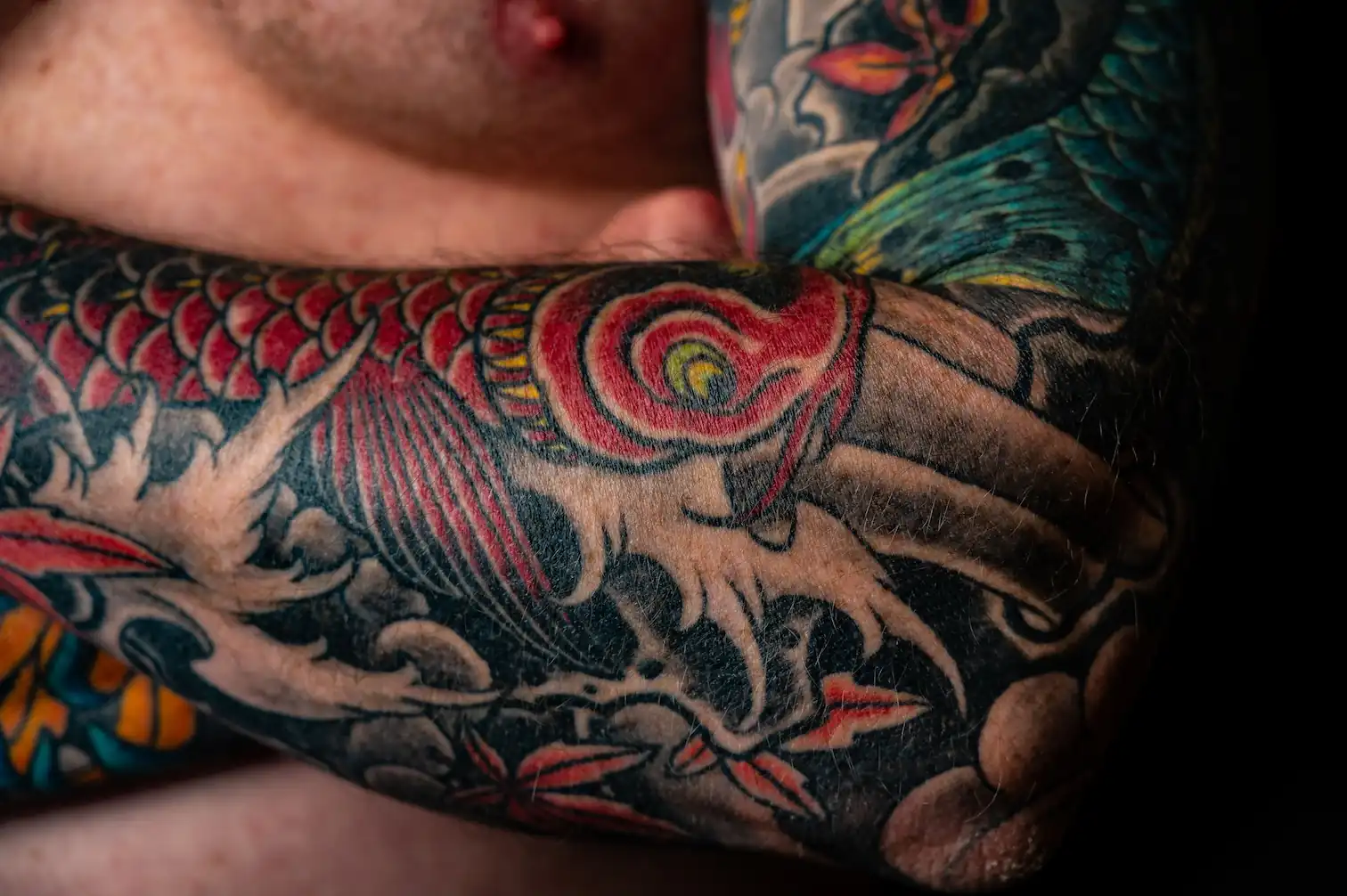 Japanisches Irezumi Tattoo bei BLACKLINE STUDIOS
