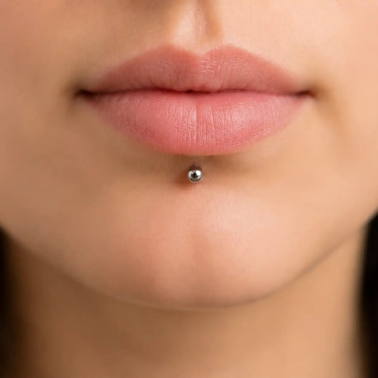 Lippenpiercing bei BLACKLINE STUDIOS