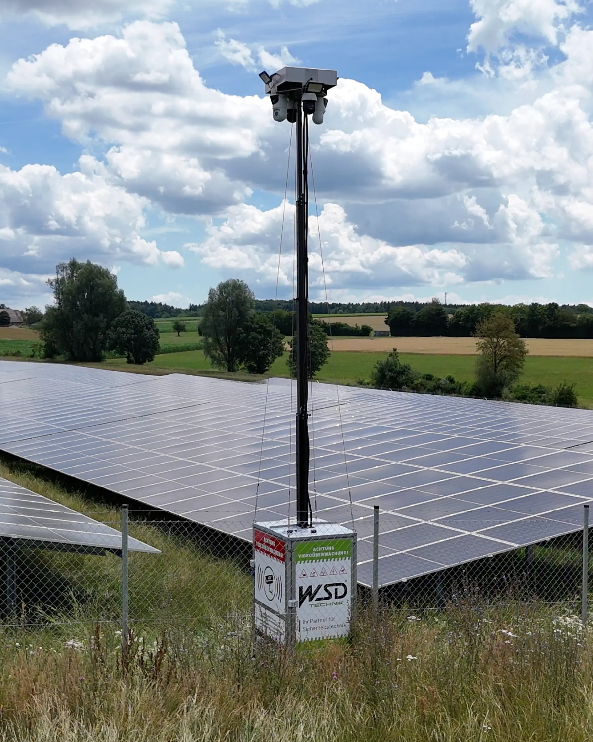Videoüberwachungsturm der WSD Technik