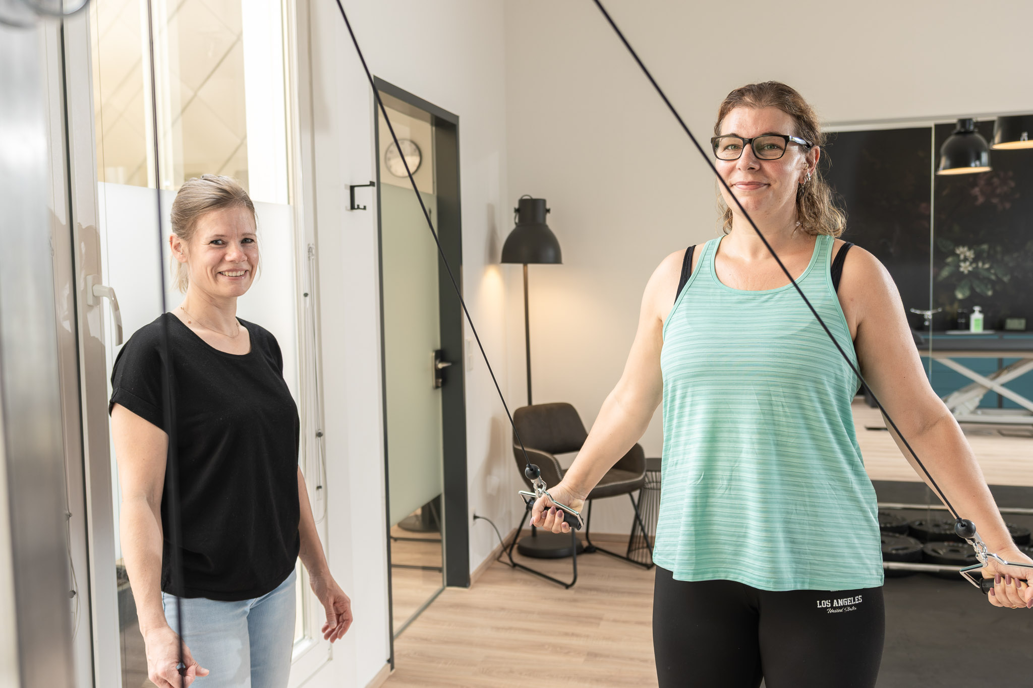 Behandlung in der Physiotherapie am Germania Campus