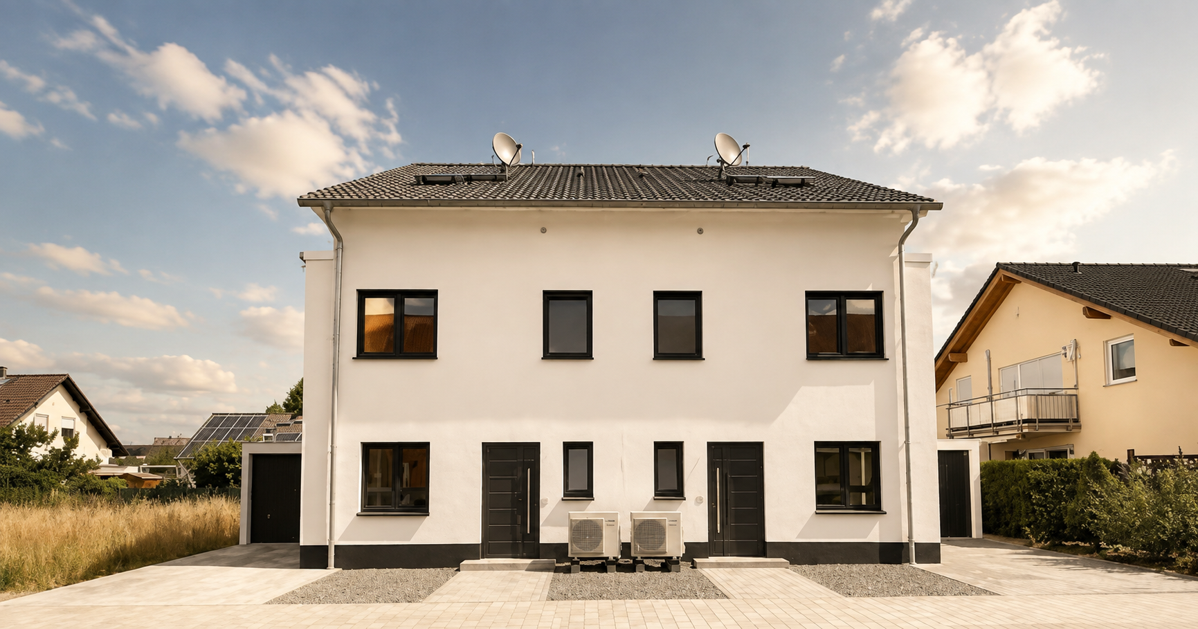 Neubauprojekt Doppelhaus Büttelborn