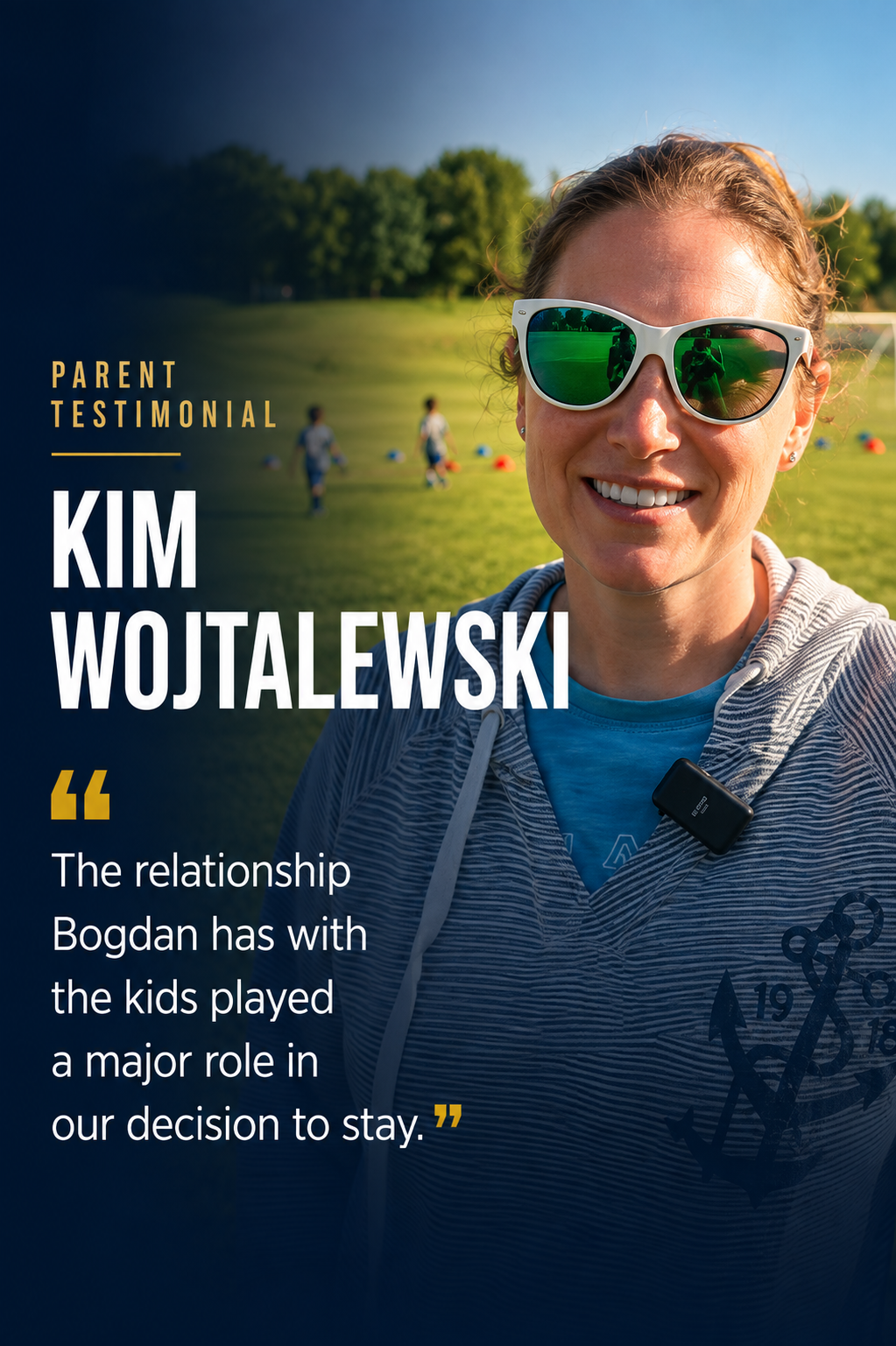 Kim, SKLZ parent, video testimonial