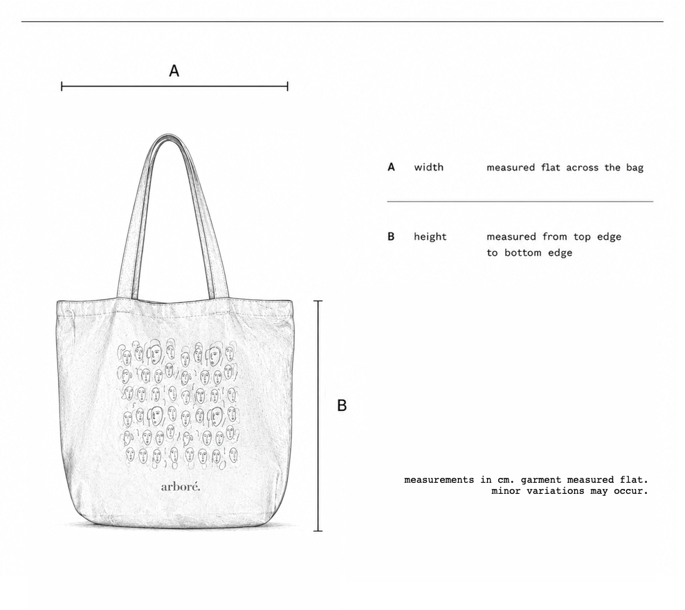 arboré. everyday dizzy bag measurements