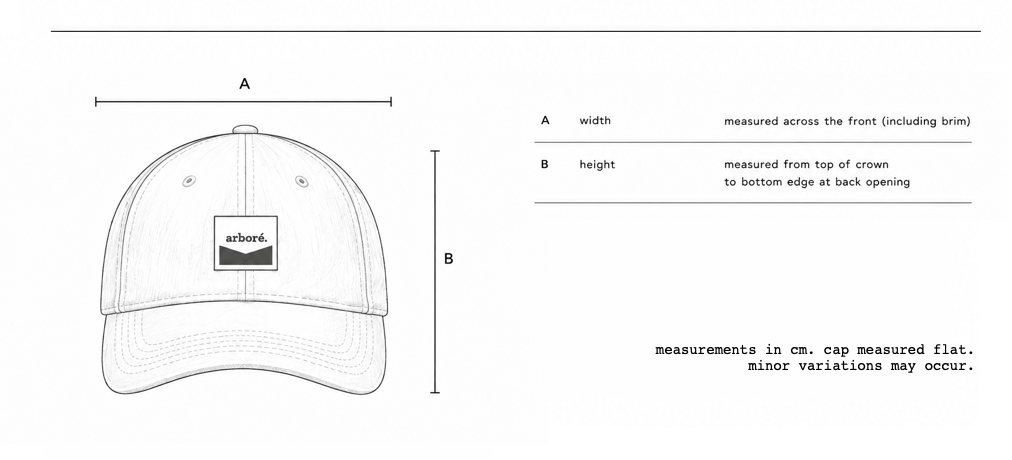 arboré. atlanta 97 cap measurements