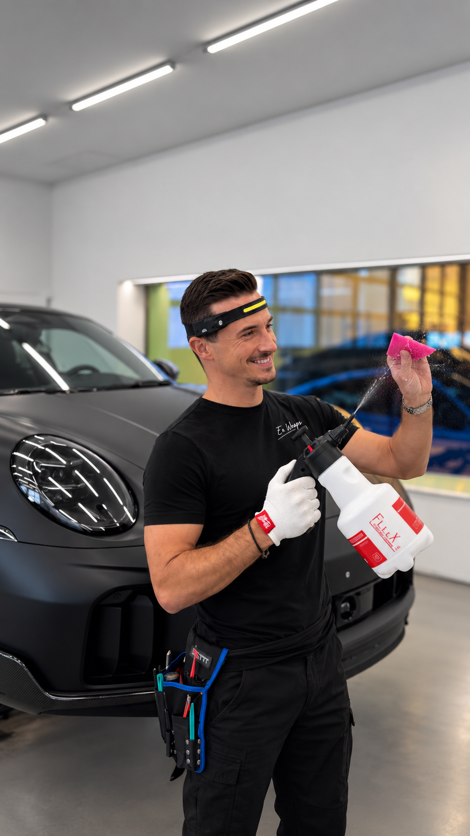 Inhaber: Enea Nosetti, Lackschutz, PPF, Carwrapping, Werbetechnik, Auto mieten, En Wraps Cham