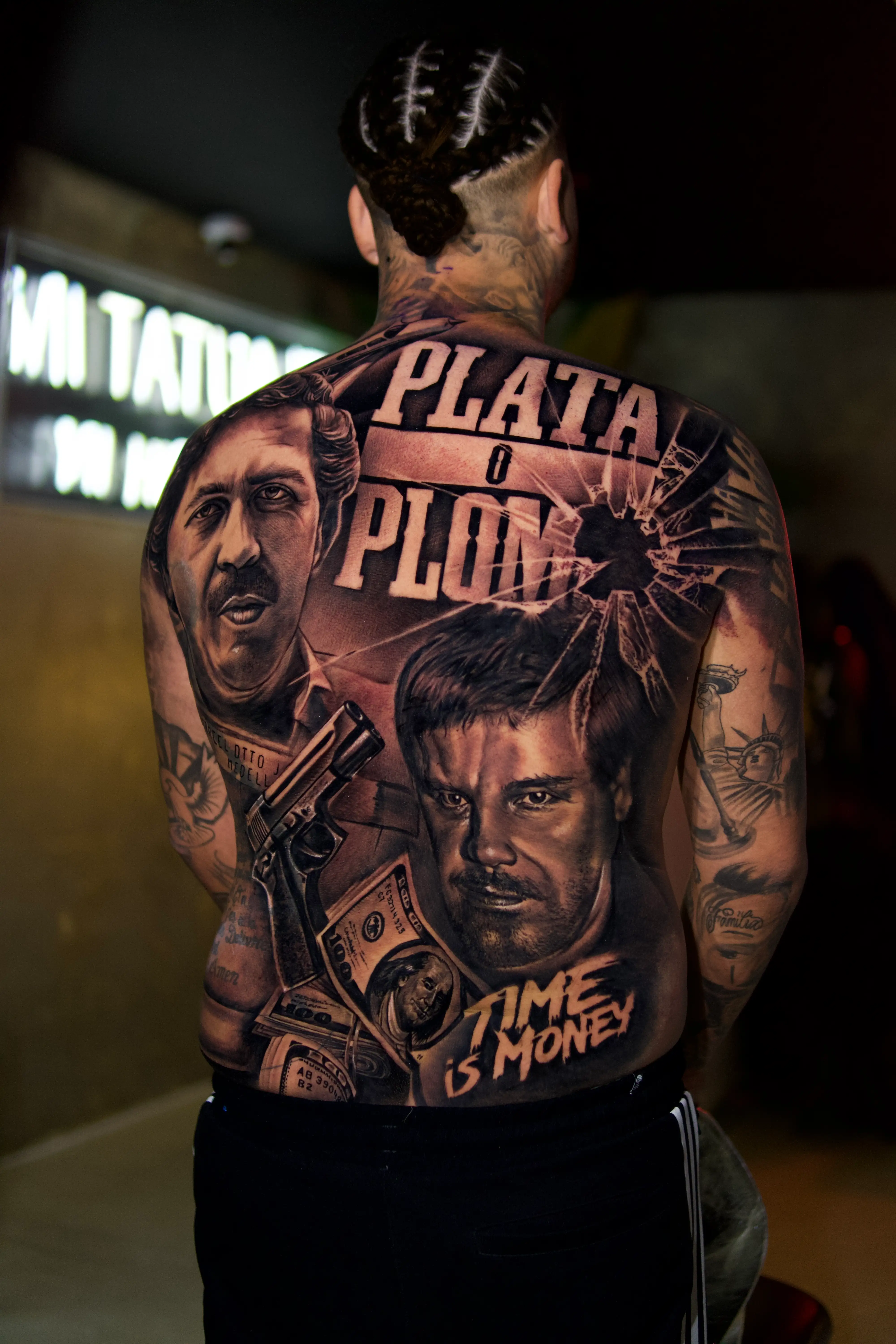 Chicano Tattoo bei BLACKLINE STUDIOS