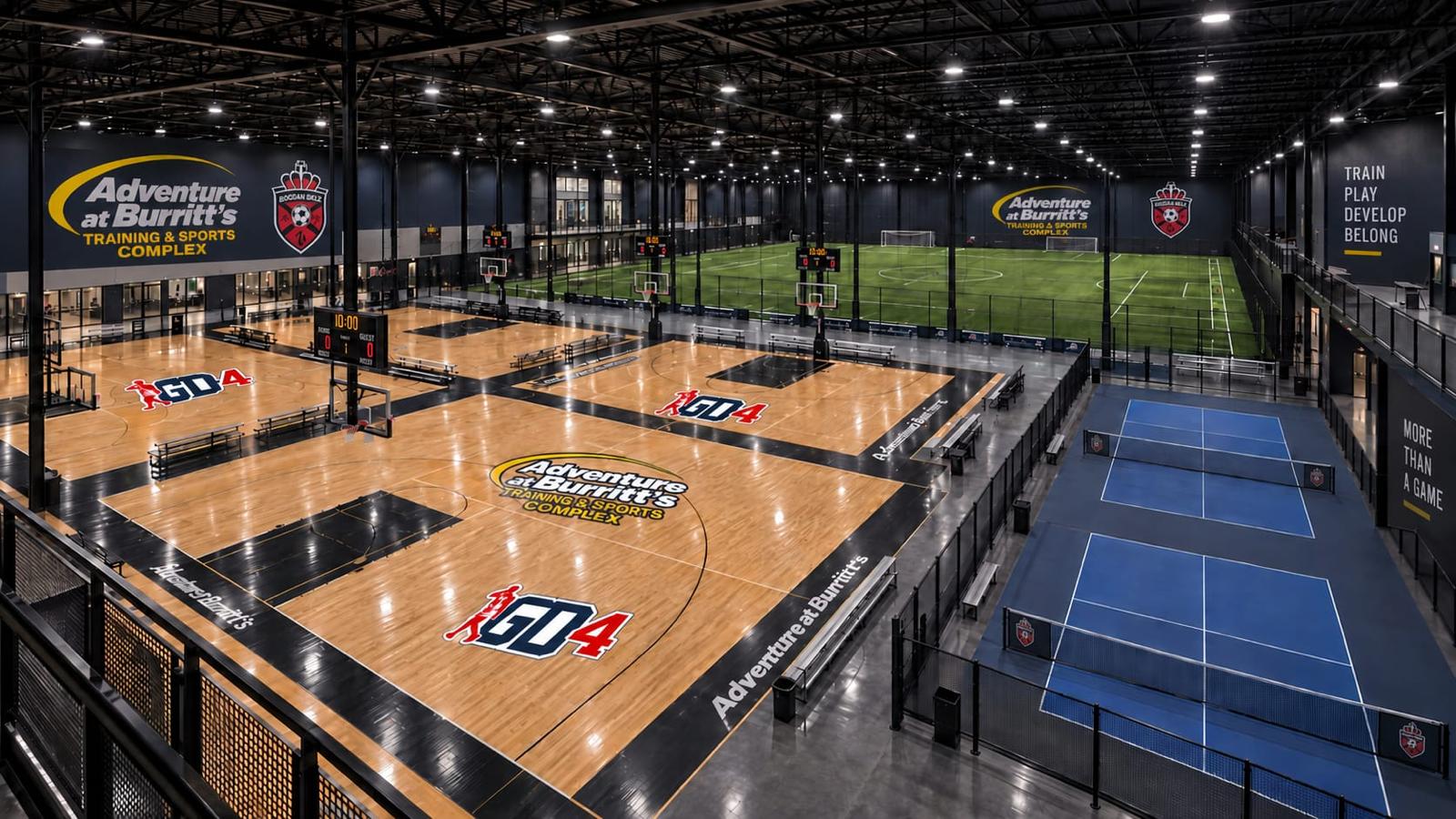 Adventure at Burritt Sports Oswego construction progress