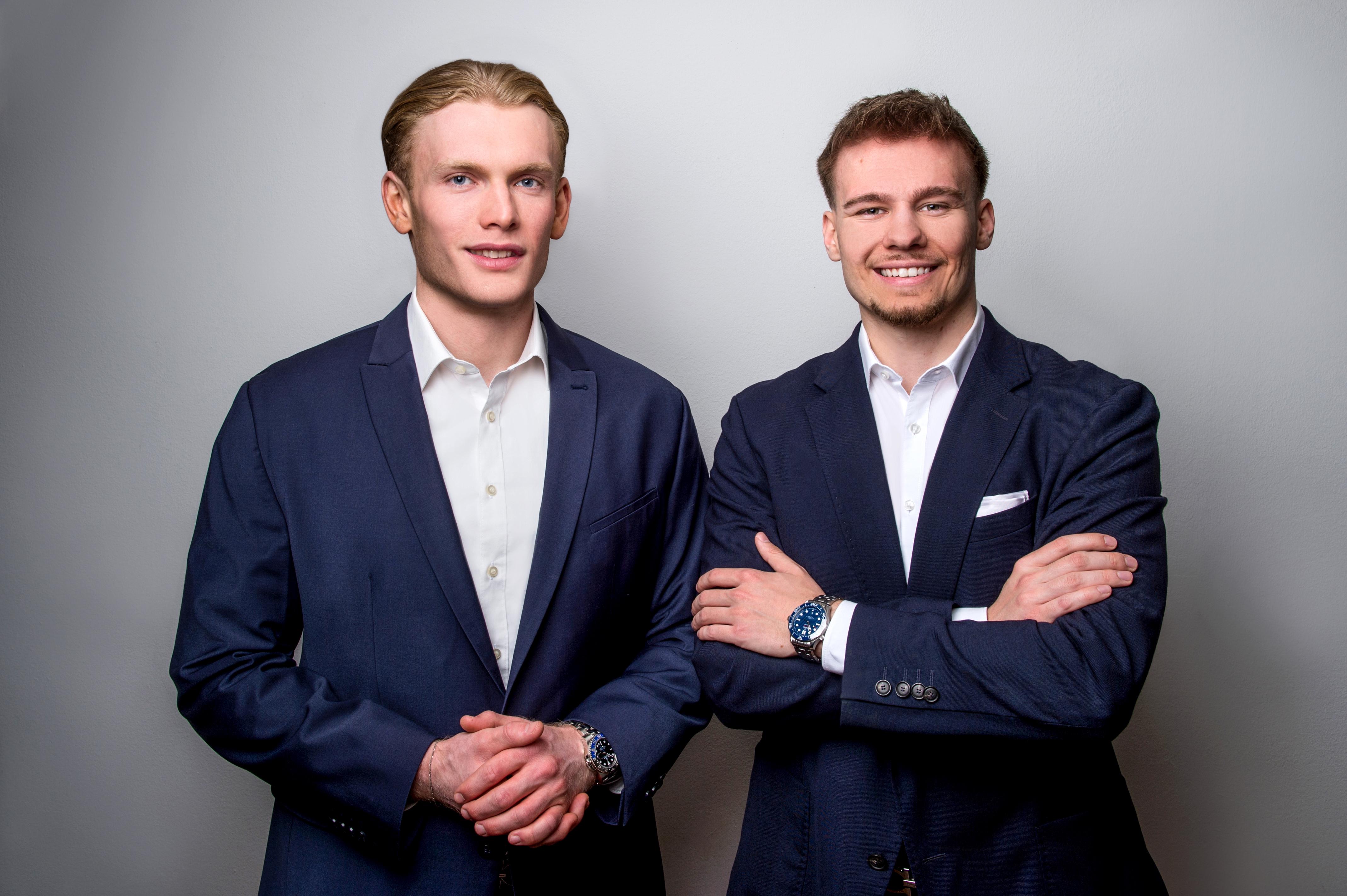 Tristan Kropp und Marc Franzen – Geschäftsführer der Kropp & Franzen Versicherungsmakler GmbH (VKF) in Euskirchen