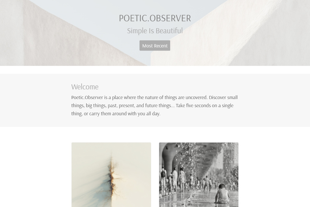 Poetic Observer