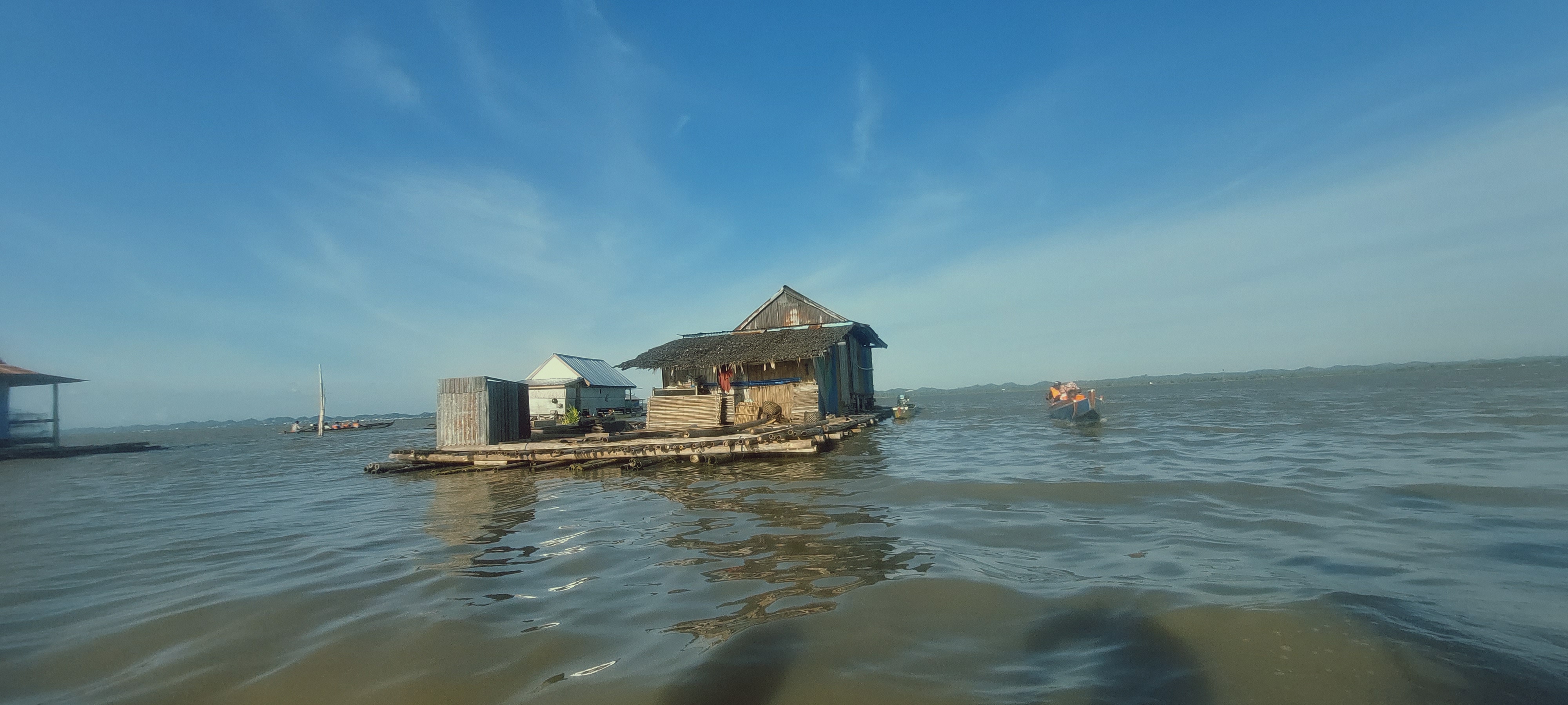 Lake Tempe area near Sengkang, South Sulawesi