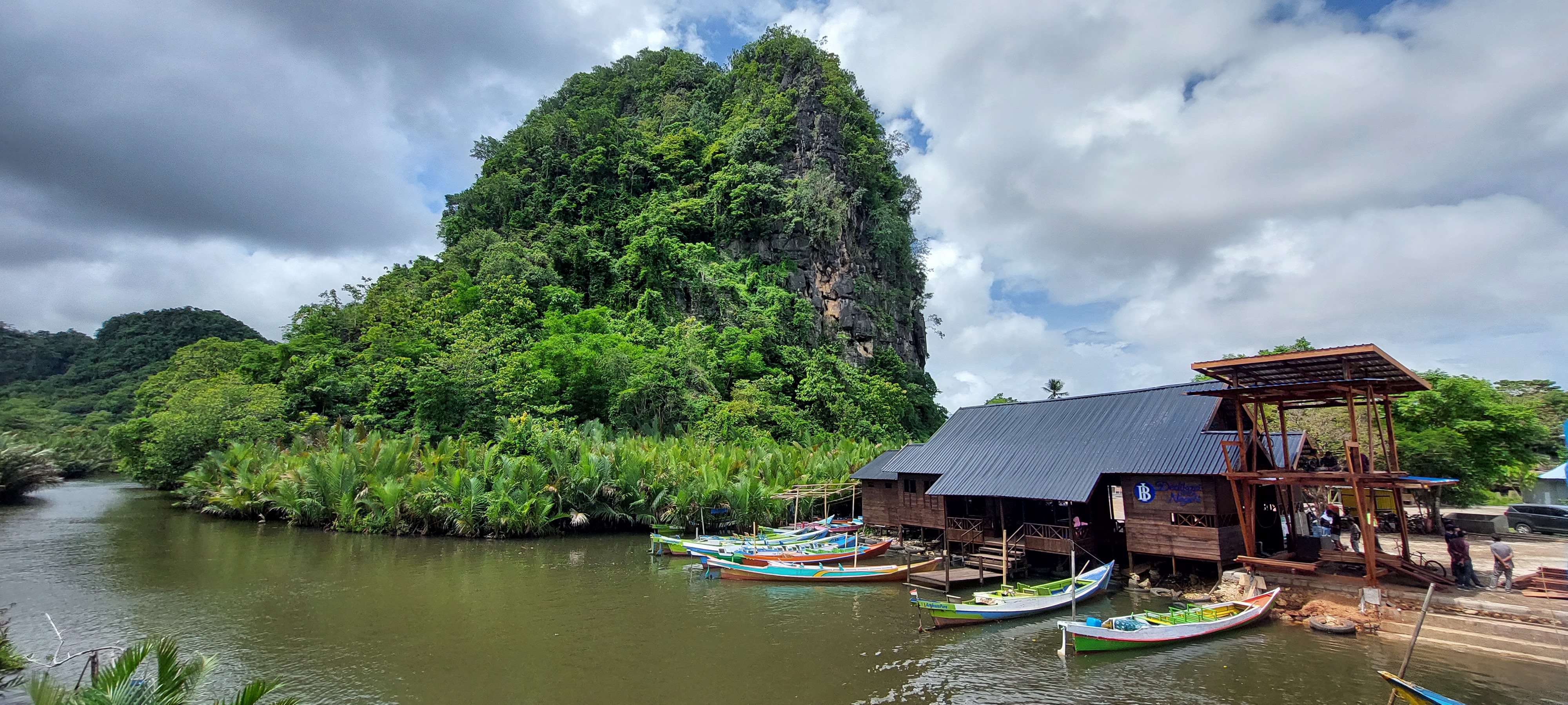 Karst landscape at Rammang-Rammang near Makassar