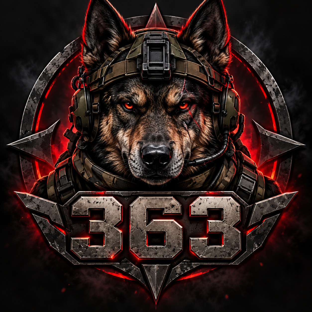 Wardogs 363 Logo