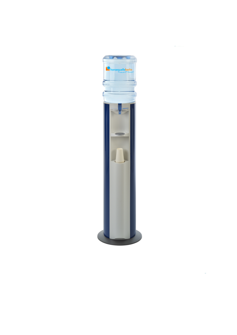 Ebac F-Max Wasserspender mit Hansequelle Berlin Quellwassergallone