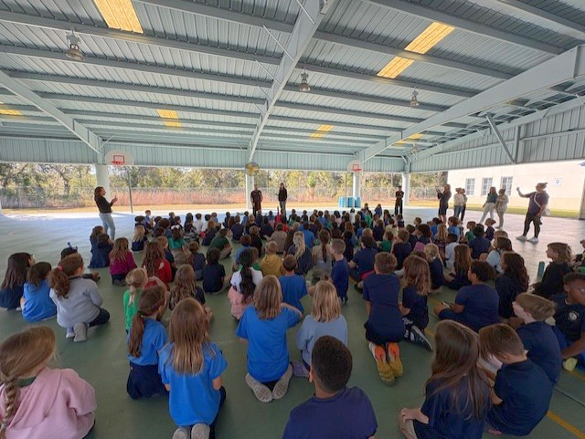Victory takes part in the Great American Teach In.