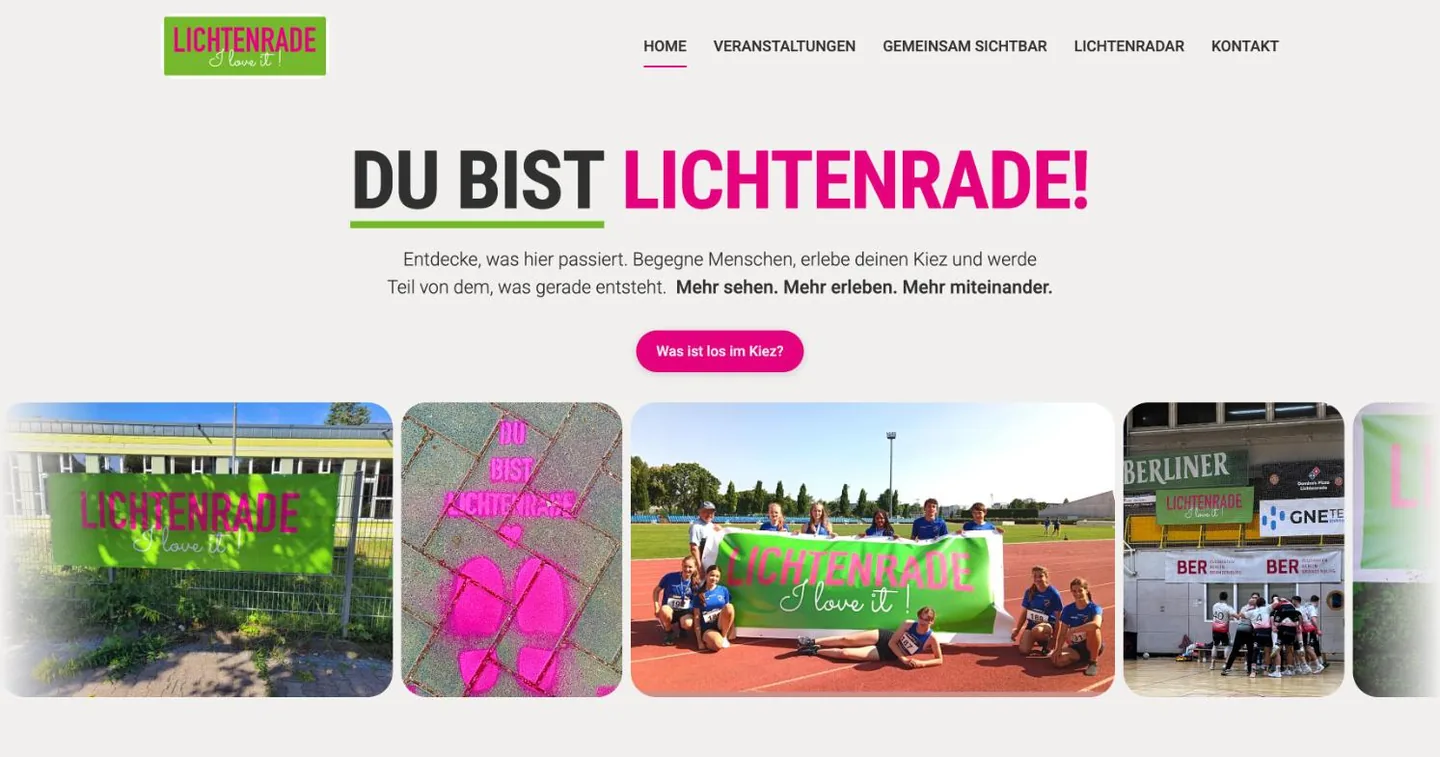 Startseite von LICHTENRADE I love it