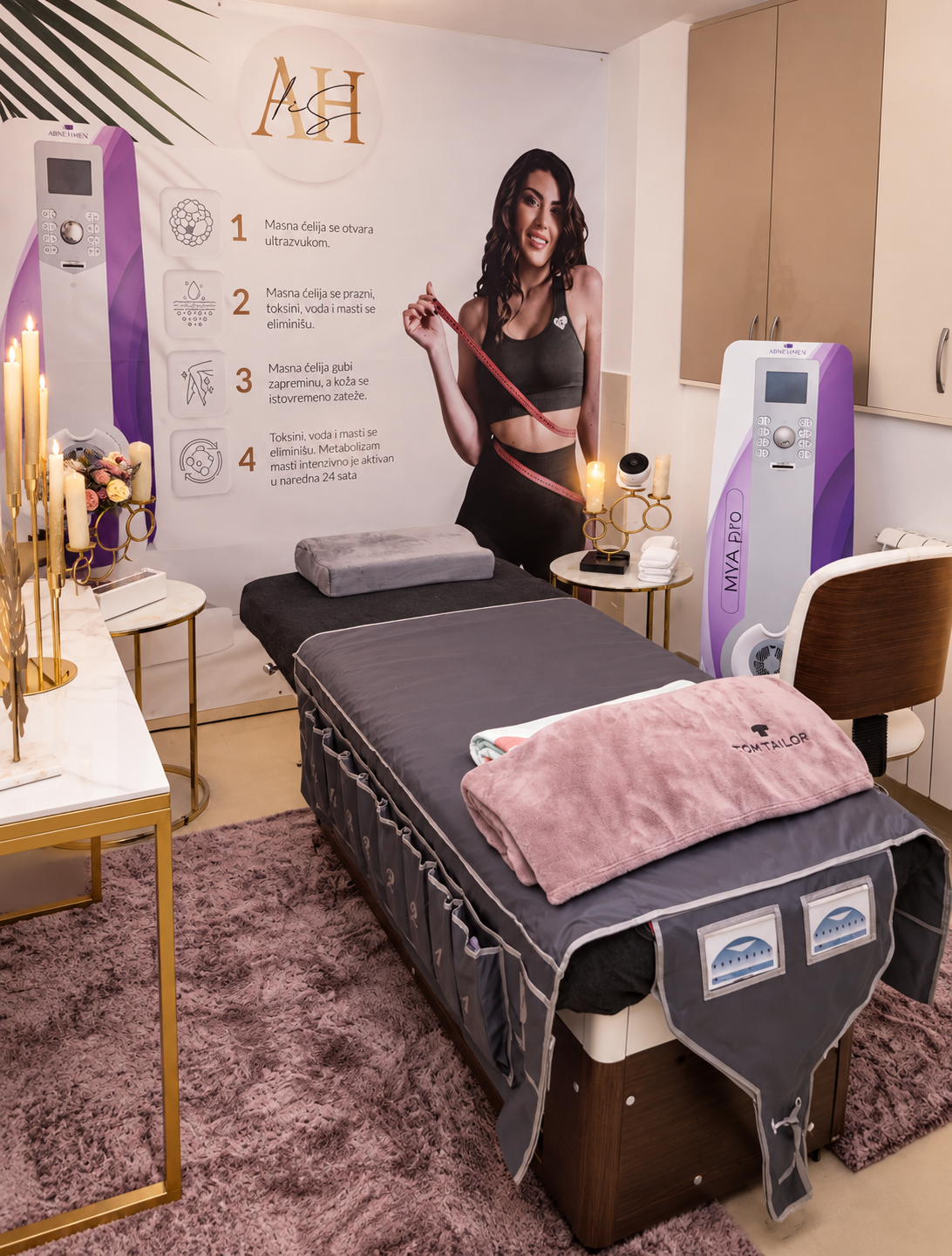 Ambijent MonaZ Beauty studija