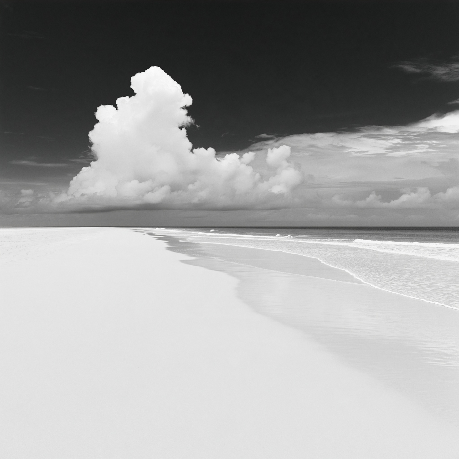 White Sand and Sky