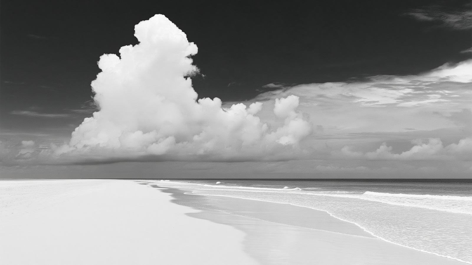 White Sand and Sky