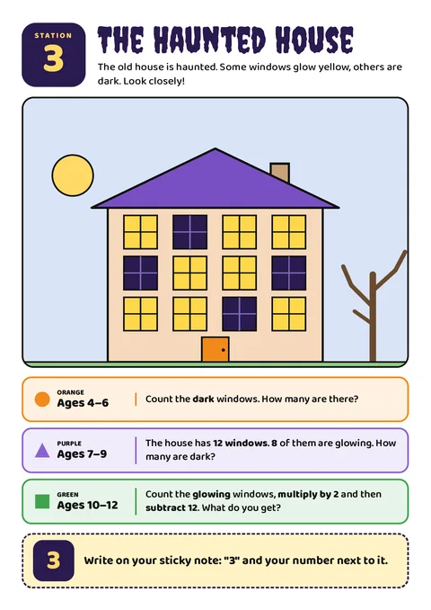 Poster station 3: Haunted House (colour)