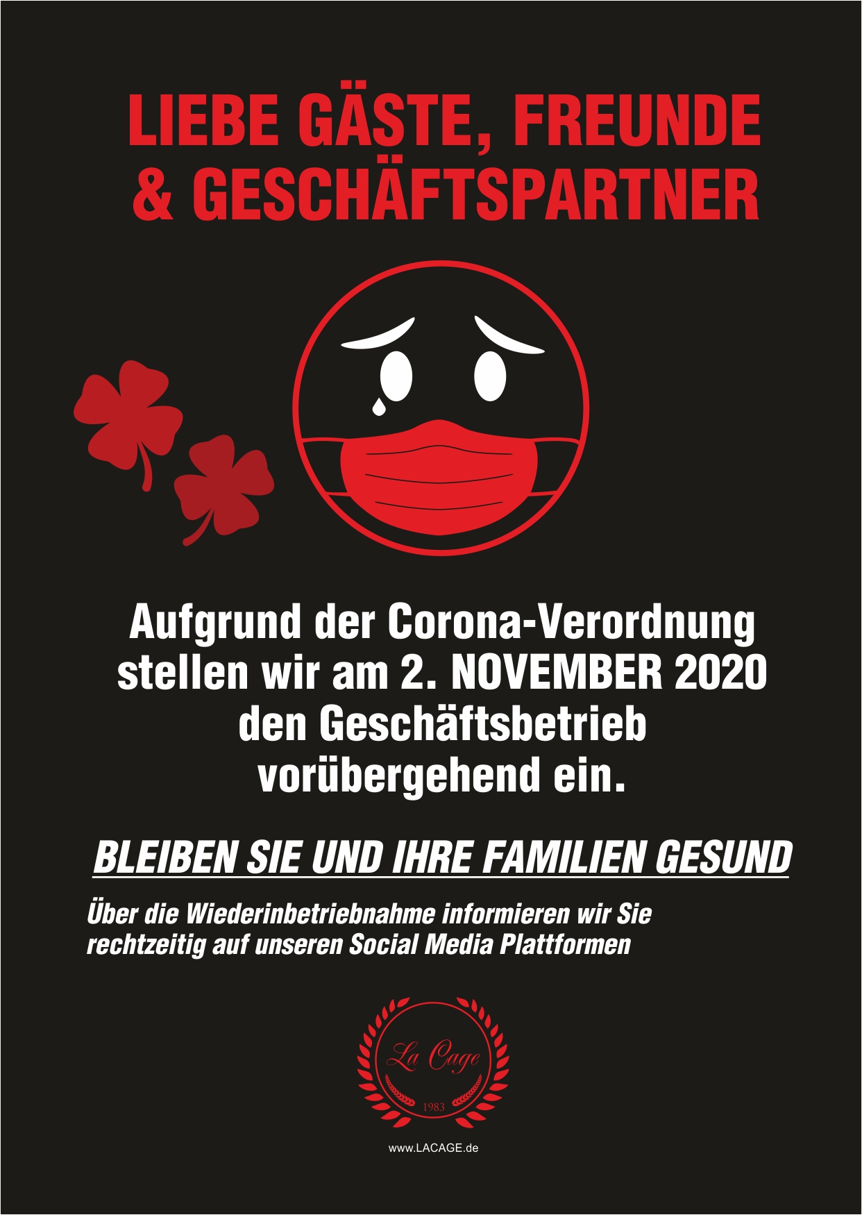 La Cage Sportsbar & Restaurant in Karlsruhe