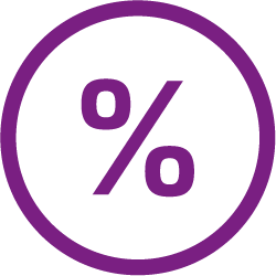 Romantik Hotel am Brühl percentage sign