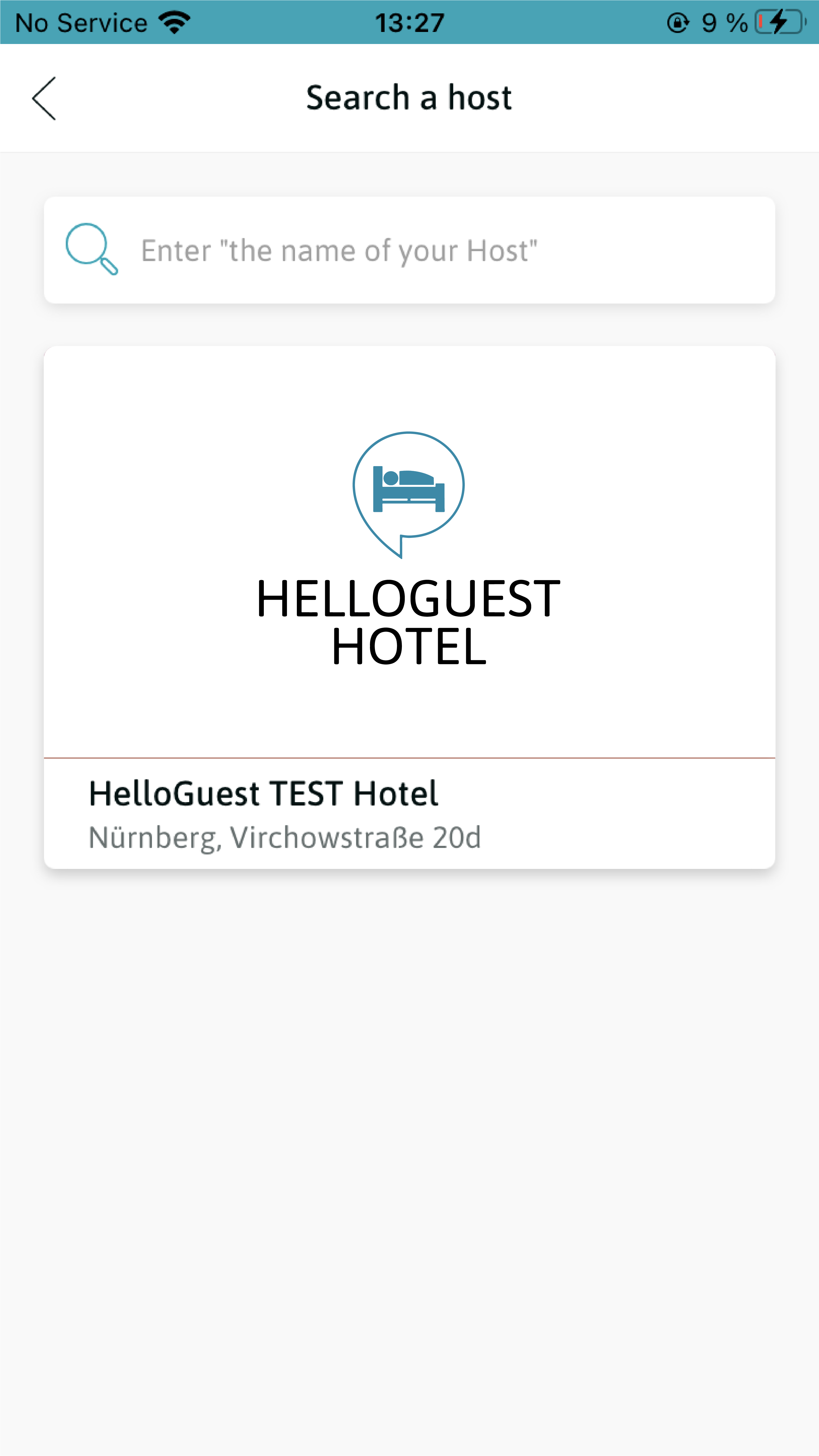 Self Check in Mobile