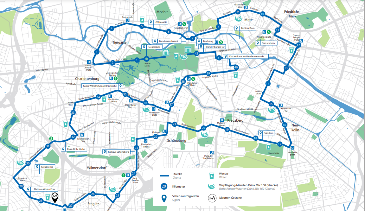 Marathon Berlin 2024 Strecke Berechnen Milly Suzette