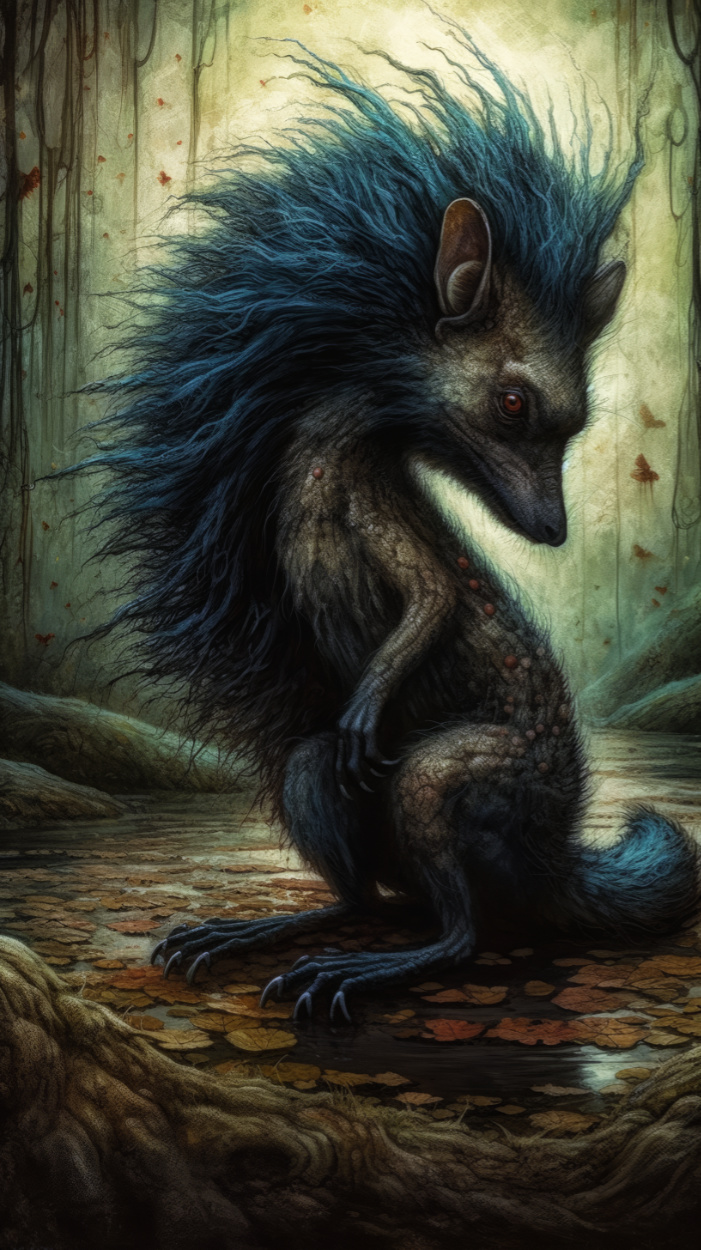 My Mane of Blue