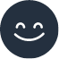 Lächelnder Smiley Icon