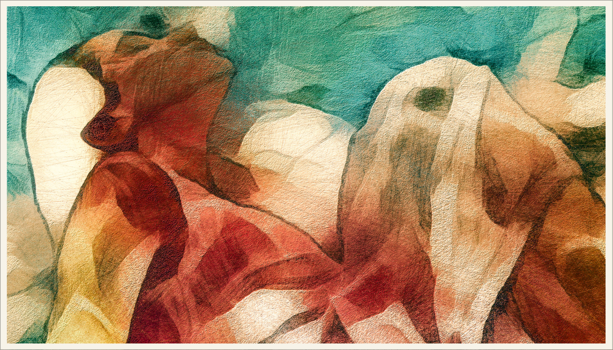Extract from the artwork With and Alone