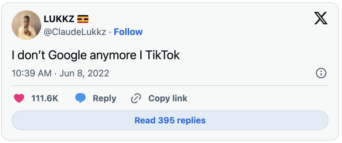 TikTok als Suchmaschine 2