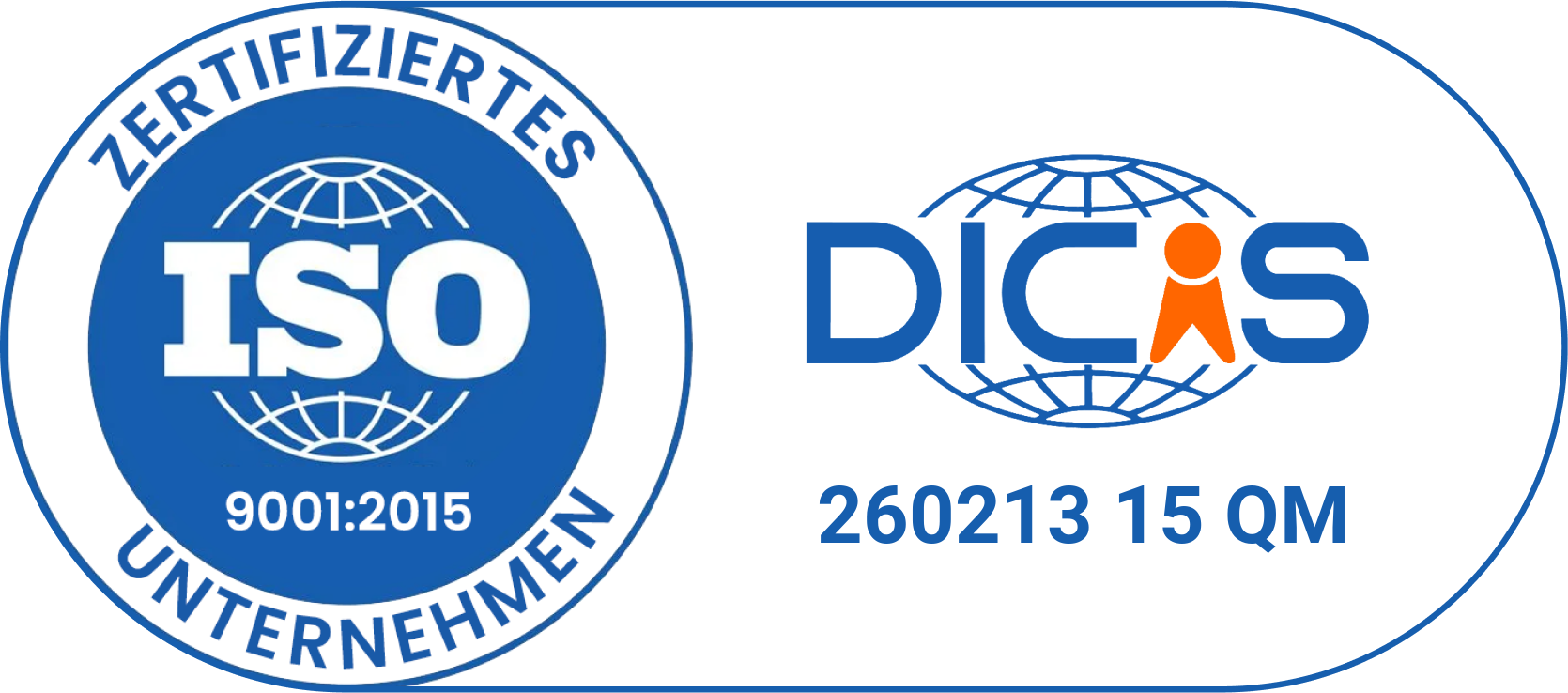 ISO 9001:2015 zertifiziert