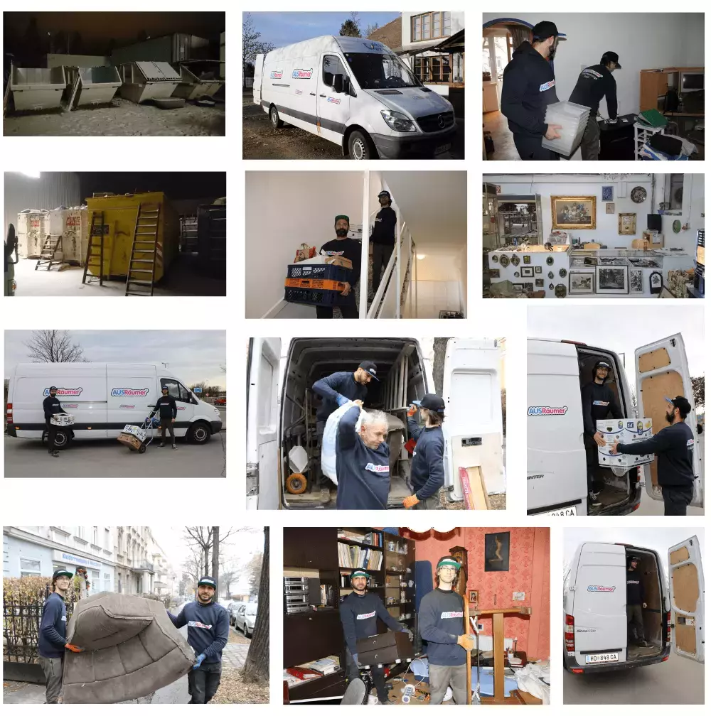 Entrümpelung einer Wohnung in Wien