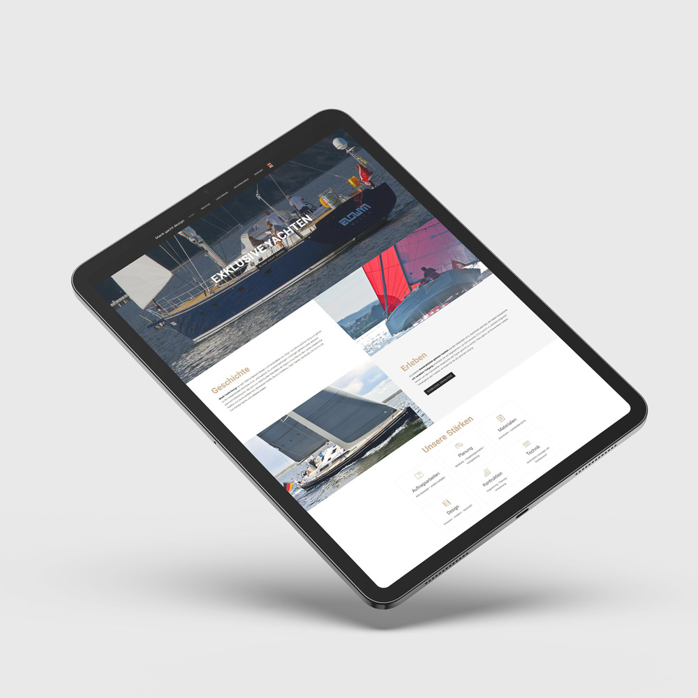 optimierte Webseiten