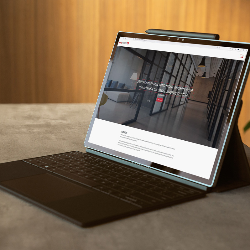 schlanke Website Lösungen