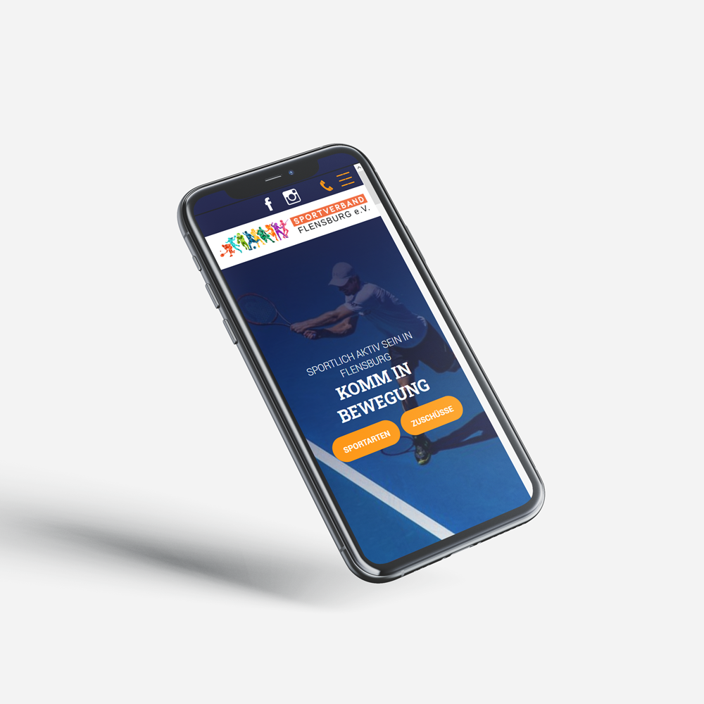 mobile optimierte Website