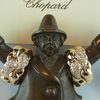 € 4500,-CHOPARD Ohrclips Clipstecker "Casmir"750 Gold mit ca.1ct TW-IF Brillantbesatz.