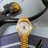 €17500,-VINTAGE  RARITÄT 37 Jahre gut erhaltene mit über 300 Diamanten besetzte  18K Rolex 750 Gold Oyster Perpetual Ref. 6917 mit Original Rolex-Box  Die Uhr geht einwandfrei..Die Originalität wird mit Juwelier Zertifikat zugesichert..